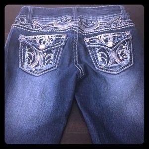 Arizona jeans size 8 skinny double button